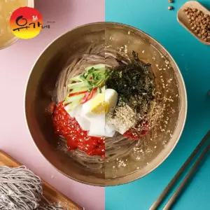 I유가네 막국수 20인분(메밀면 20팩+육수 10팩+비빔장 10팩)