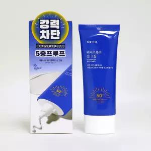 식물나라  워터프루프 선크림 100ml 대용량
