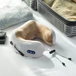 목베개 마사지기 승모근 무선 온열 휴대용 쿠션 안마기 기계 DR-2300