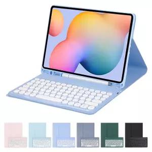 갤럭시탭S6 라이트 10.4인치 블루투스 키보드 케이스 S펜수납 북커버 SQ-39