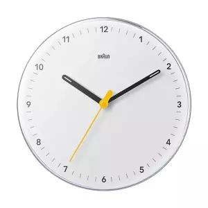 [BRAUN] BC26W 클래식 아날로그 저소음 공용 벽시계