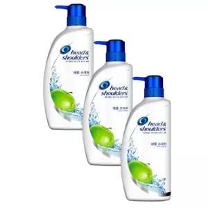 [헤드앤숄더] 헤드앤숄더 애플프레쉬 샴푸 850ml x 3개