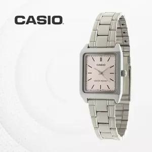 카시오 CASIO 여성용 메탈 빈티지 전자 손목시계 LTP-V007D-4E
