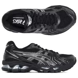 아식스 26SS 블랙 퓨어실버 젤 카야노 14 스니커즈 1201A019 006