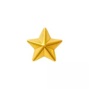 [한국금다이아몬드] 순금 행운 콩알금 미니 골드바 라움 별 24K 0.5g
