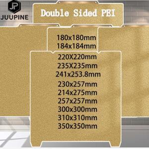 PEI 마그네틱 빌드 플레이트 MK3S 시트 Ender 3 V3 Se 베드 더블 180/220/235/300/310/350 업그레이드 제거