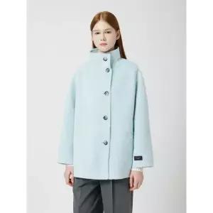 [CC콜렉트](강남점)[역시즌] 수리알파카 블렌드 하프 코트_C254MSG502