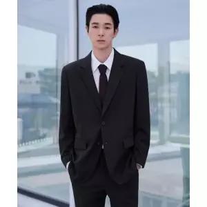 무신사스탠다드 MUSINSA STANDARD 릴렉스드 베이식 블레이저 [다크 그레이]MMJJK0Z02-DG 113901