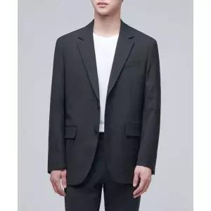 무신사스탠다드 MUSINSA STANDARD 릴렉스드 베이식 울 블레이저 [차콜 그레이]MMBJK0Z01-CG 115410