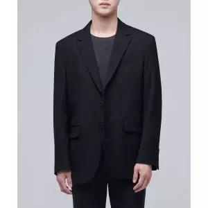 무신사스탠다드 MUSINSA STANDARD 릴렉스드 베이식 울 블레이저 [블랙]MMBJK0Z01-BK 113155