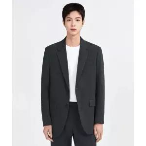 무신사스탠다드 MUSINSA STANDARD 릴렉스드 베이식 블레이저 [차콜 그레이]MMJJK0Z02-CG 113020