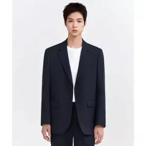 무신사스탠다드 MUSINSA STANDARD 릴렉스드 베이식 블레이저 [네이비]MMJJK0Z02-NA 113350