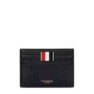 톰브라운 26SS 블랙 삼선 탭 싱글 카드지갑 MAW020L 00198 001