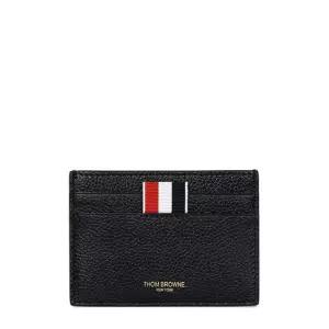 톰브라운 26SS 블랙 삼선 탭 싱글 카드지갑 MAW020L 00198 001