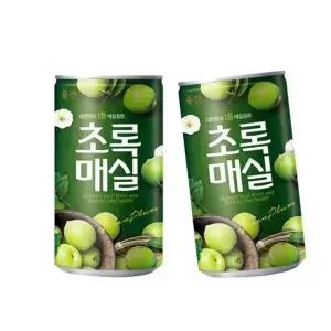 웅진 초록매실 180ml x 30캔