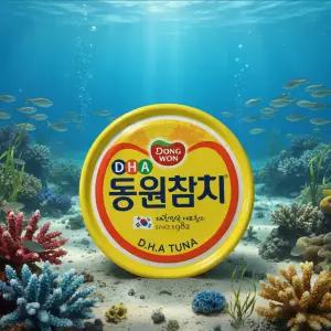 동원참치 DHA 통조림, 150g, 12개
