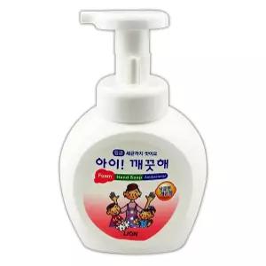 아이 깨끗해 손세정제 폼 핸드솝 레몬향 250ml 용기형 - O 거품비누 핸드워시