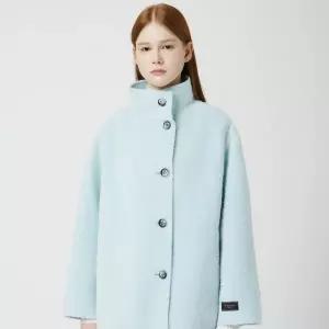 [CC콜렉트]수리알파카 블렌드 하프 코트_C254MSG502