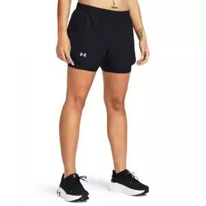 UNDERARMOUR 여성 플라이-바이 투인원 쇼츠 1382440-001