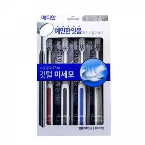 [하프클럽/알티피아]TBZ BTM 메디안 잇몸과학 칫솔 4입