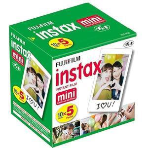 후지필름 인스탁스 미니 인스턴트 필름, 10장 x 5팩 (총 50장 촬영)
