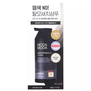 모다모다 제로그레이 블랙 샴푸 10 500g 코스트코 새치 염색 탈모 샴푸