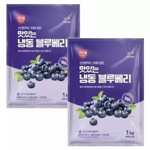 [이츠웰] 냉동 블루베리 1kg x 2개
