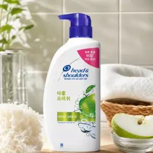 헤드앤숄더 애플프래쉬 샴푸 850ml 3개 미니샴푸 2개