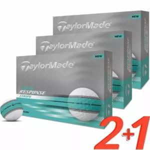 테일러메이드 투어리스폰스 스트라이프 민트 골프공 3피스 마카롱볼 3더즌 36구 TaylorMade.