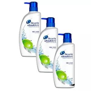 [셀러허브][헤드앤숄더] 헤드앤숄더 애플프레쉬 샴푸 850ml x 3개 (S15237505)