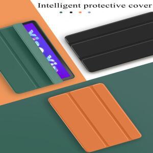 Lenovo Xiaoxin Pad  용 스마트 케이스 TB128FU 마그네틱 태블릿 10.6 인치Trifold Leather Flip Smart Cov