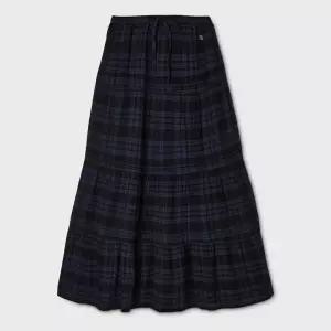 [백화점정품] 후아유 [여성] Check Long Tiered Skirt WHWHG3822F