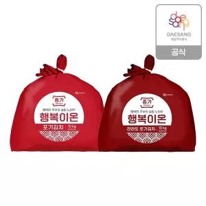 [매장정품] 종가집 G 종가 행복이온김치10kg포기/전라도포기 택 1 2299309