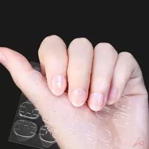 [하프클럽/셀럽하우스]네일 양면테이프 50장 네일팁양면테이프 손톱테이프