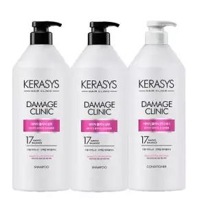 클리닉 + 린스 샴푸 케라시스 2개 데미지 1개 980ml