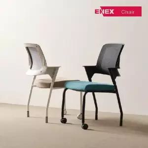 집중력 학생 책상 의자 회의용 사무용 의자(화이트바디)
