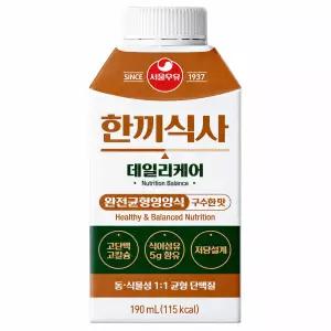서울우유 한끼식사 190ml 18개