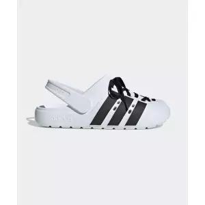 아디다스 ADIDAS 아딜렛 클로그 2.0 - 화이트블랙 / JR4027 JR4027