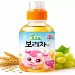 웅진 유기농 보리차 캐치티니핑 200ml24개
