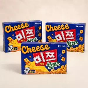 오리온 미쯔 황치즈 222g 3개
