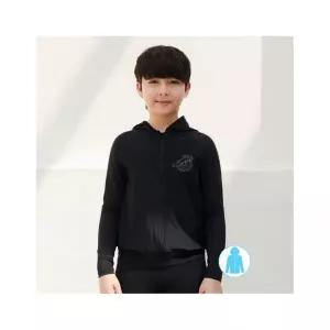 베이직 엘르 남아동 블랙 후드 집업 래쉬가드 BEB-X705K 965933