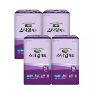 디펜드 스타일패드 여성용 흡수 안심대용량 14p X 4팩