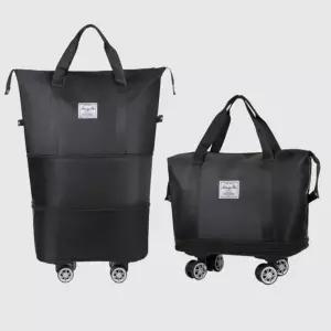 다용도 바퀴가방 여행 출장 장보기 지퍼확장 마트 생활방수 끄는 보스턴백대용량 확장형 도백 용백 기내