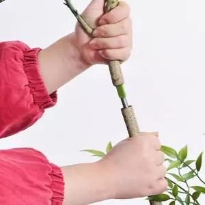 컬러 남천죽 조화 기본화분B 140cm 업소용 리얼플랜트
