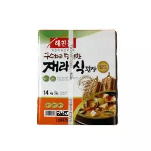CJ해찬들 재래식된장 골드 14kg