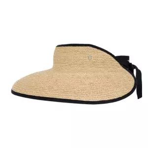 헬렌카민스키 MUST IT_ 마이 라피아 썬 바이저햇 HAT50315 NATURAL MIDNIGHT