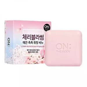 온더바디 체리블라썸 휘핑비누 90gX4