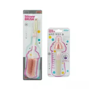 실리콘 일자솔 젖꼭지솔 브러쉬 세트 [BRA76526]