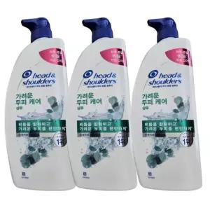 헤드앤숄더 가려운두피 케어 샴푸 850ml 3개