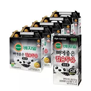 베지밀 뼈에좋은칼슘검은콩 두유 190ml 80팩